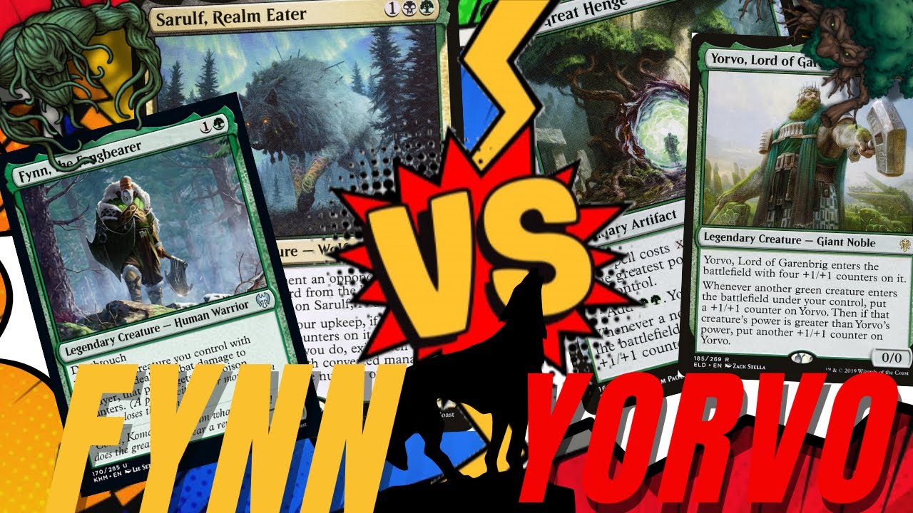 Fynn/Sarulf VS. Yorvo/Great Henge | BO3 | Pt. 1| MTG Modern Gameplay
