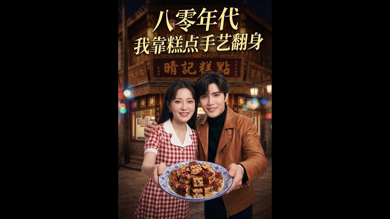【一口气看完】《八零年代，我靠糕点手艺翻身》#短剧 #AI短剧 #逆袭 #drama #爽剧 #鲨鱼先生