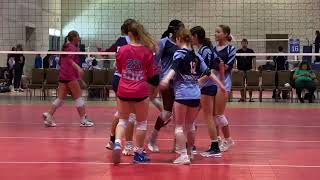 Nike Power Championship Volleywood 15 1 vs Indian River Elite 15 Blue Silver Gm 2 Set 2 May 2024