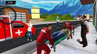 City Ambulance Rescue driver 911 rescue ambulance simulator Android gaming screenshot 2