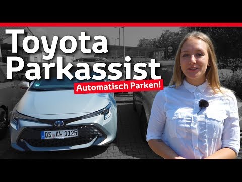 Video: Was ist das Toyota-Sonar mit Einparkhilfe hinten?