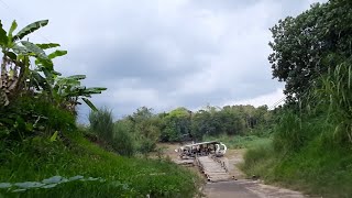 MotoVlog 86# Crossing the Cimanuk River || Pulo Cangak Bangodua Mine, Indramayu