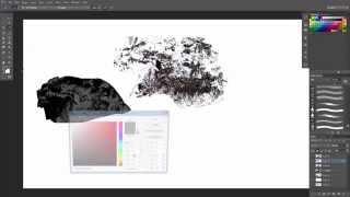 How To Create Custom Brush in Photoshop (Rock & Mountains) pt.2