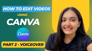 HOW TO ADD VOICEOVER TO YOUR VIDEOS USING CANVA? | SKILL UPGRADE BY POOJA SINOJIYA screenshot 3