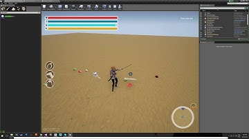 Unreal Engine 4: Procedural Mesh within the game Usha - Princess of The End.