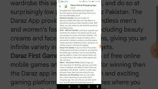 What Is Daraz App Adeeba Adeeba Fayyaz Tech