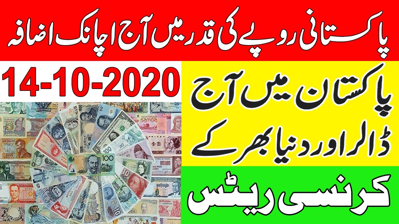 open market currency rates in pakistan today