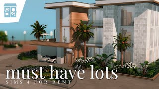 15+ gallery lots you need for the sims 4: for rent