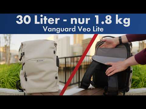 Vanguard Veo Lite | 30 Liter Fotorucksack mit nur 1,8 kg im Test [Deutsch]