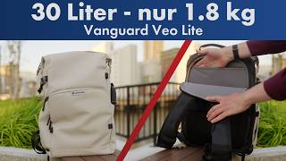 Vanguard Veo Lite | 30 Liter Fotorucksack mit nur 1,8 kg im Test [Deutsch]