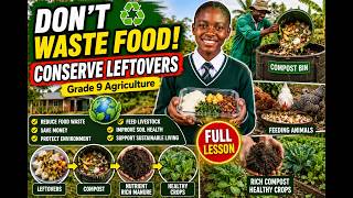 Conservation of Leftovers Explained! | Grade 9 Agriculture CBC 🇰🇪