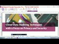 IEEE 2017-2018 DOT NET PROJECTS CLOUD DATA AUDITING