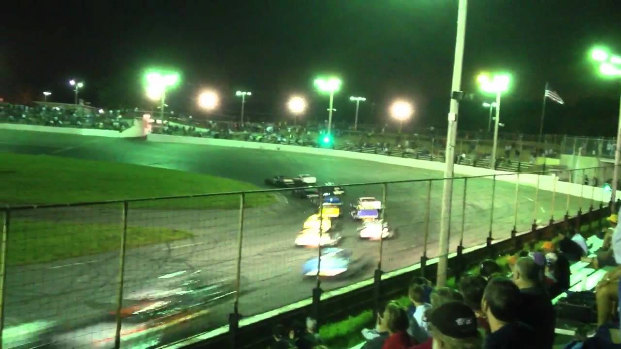 Open Wheel Wednesday 10,000 Modified race final laps! YouTube