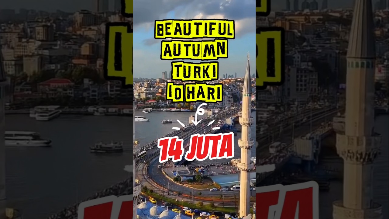 TOUR MURAH TURKI HANYA 14JUTA 