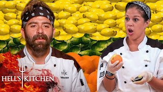 Losing Chefs Are Drowning In Citrus Fruit Hells Kitchen