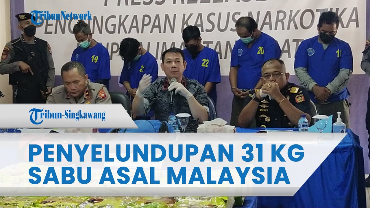 Tim Gabungan Gagalkan Penyelundupan 31 Kg Sabu Asal Malaysia
