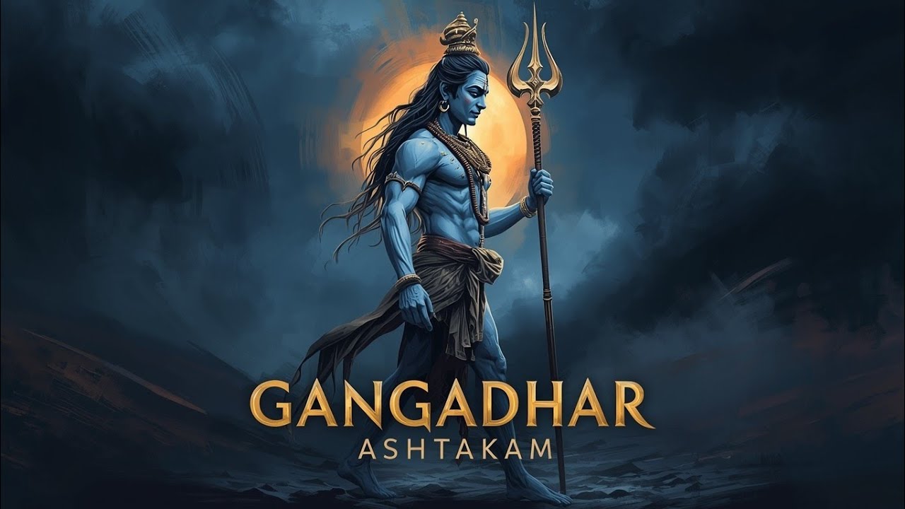 GANGADHAR ASHTAKAM | The Divine Power of Mahadev – Sacred Chant of Lord Shiva