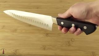 UX10 Chef's Knife - Gyuto, Granton Edge - 9 1/2 in. (240mm) - No. 763