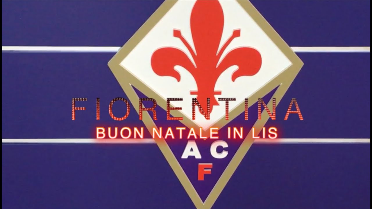 Buon Natale Fiorentina.Fiorentina Buon Natale Applauso In Lingua Dei Segni Italiana Lis Youtube