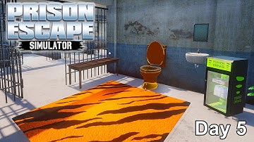 Prison Escape Simulator: Dig Out / Game Walkthrough / Day 5