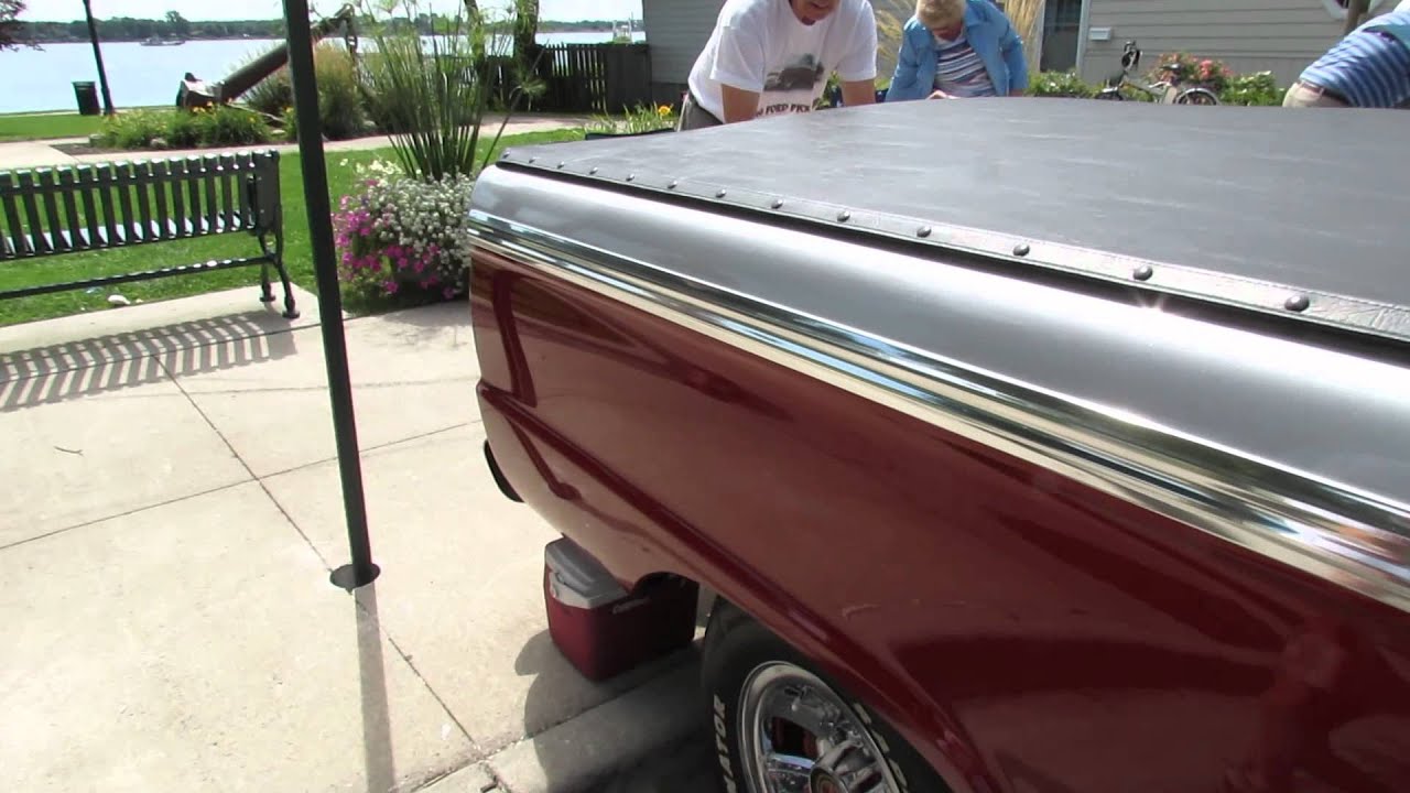 1966 Ford F100 Custom in Marine City Car Show YouTube