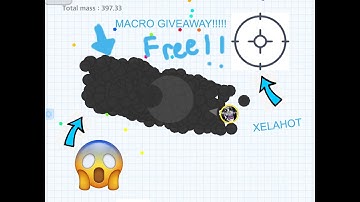 The MACRO GIVEAWAY!!!!!!!! (Agar.io Mobile