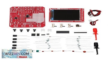 Original JYETech 13805K DSO138mini DIY Digital Oscilloscope Kit SMD Pre-soldered 200KHz Review