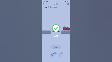 EASY GAME – BRAIN TEST LEVEL 83 HELP THE DRIVER GET OVER THE ABYSS