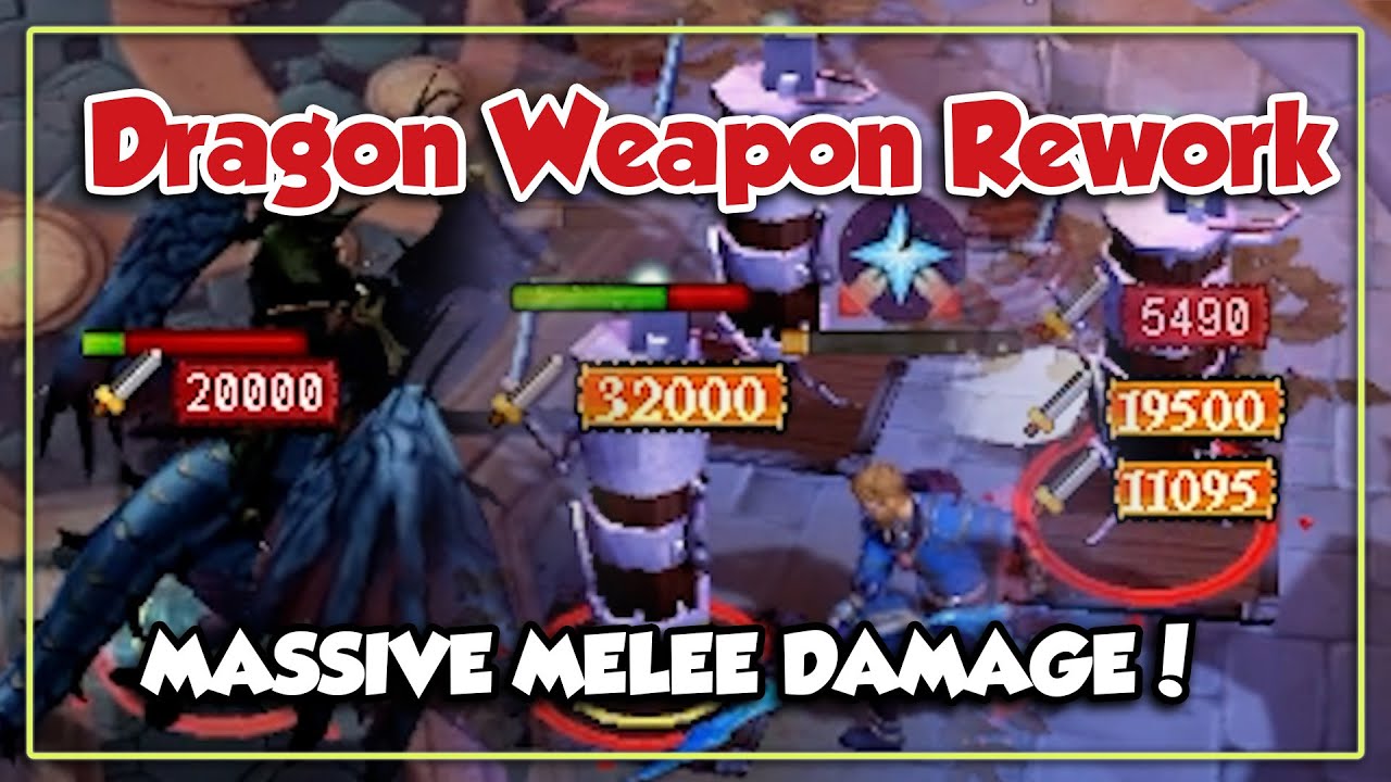 MASSIVE Melee EoF Versatility | DRAGON WEAPONS RESTORED!