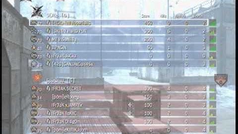 HC S&D COD MW2 - Game play/edit - dirty final kill FTW