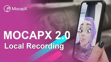 MocapX - New local recording feature