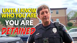 Information Sergeant Quickly Corrects Officer | ID Refusal | First Amendment Audit News