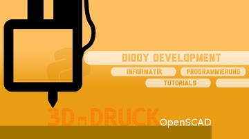 OpenSCAD Tutorial Deutsch #9: Rotation (rotate)