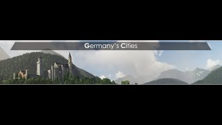 MSFS | Tour Germany's Cities EDDS-EDDW-EDDP