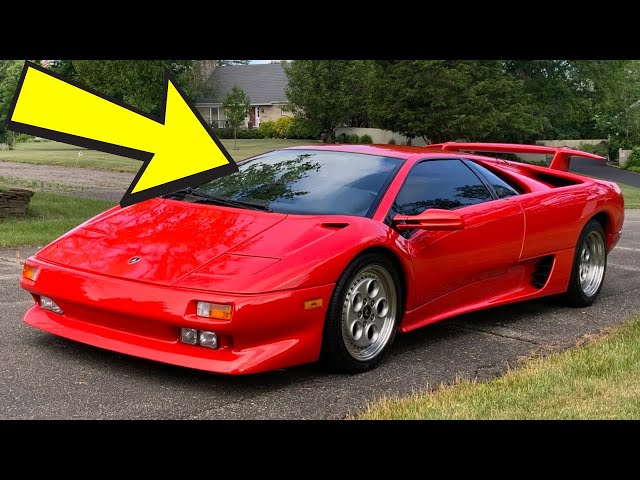 1990 Lamborghini Diablo: 20 Weird Facts You Didn't Know! - YouTube