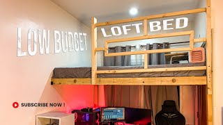 DIY LOW BUDGET LOFT BED |BAYANIHAN FLATS | Part 1