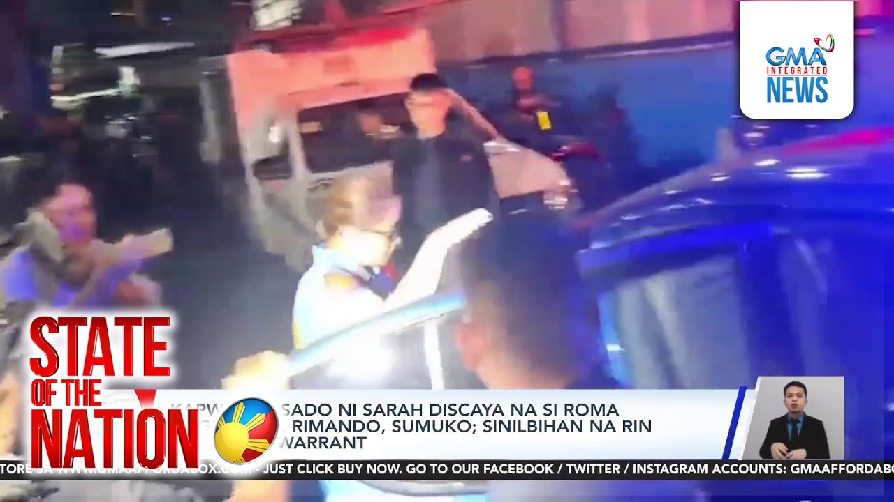Kapwa-akusado ni Sarah Discaya na si Roma Angeline D. Rimando, sumuko ...