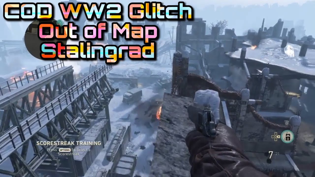 COD WW2 Glitch: FULLY Out of Map and On Top of Stalingrad! (No Teleport ...