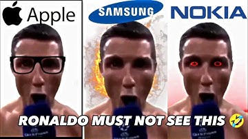 Cristiano Ronaldo Cry Siuuu but with Famous Phone Ringtones ft (Samsung,AppleIphone TRY NOT TO LAUGH