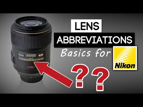 What Does Ed Mean On Nikon Lens