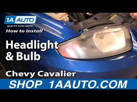 How to Replace Headlight 03-05 Chevy Cavalier