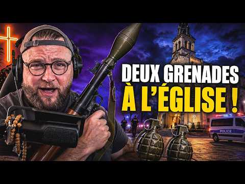 GRAND-MÈRE SE RAMENE AVEC DEUX GRENADES À LA MESSE !