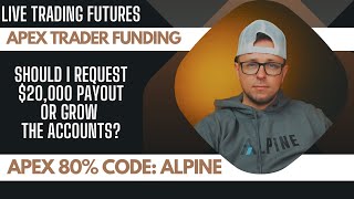 $12,000 PROFIT! Day Trading Futures with 20+ funded accounts! Should i take my payouts or no?