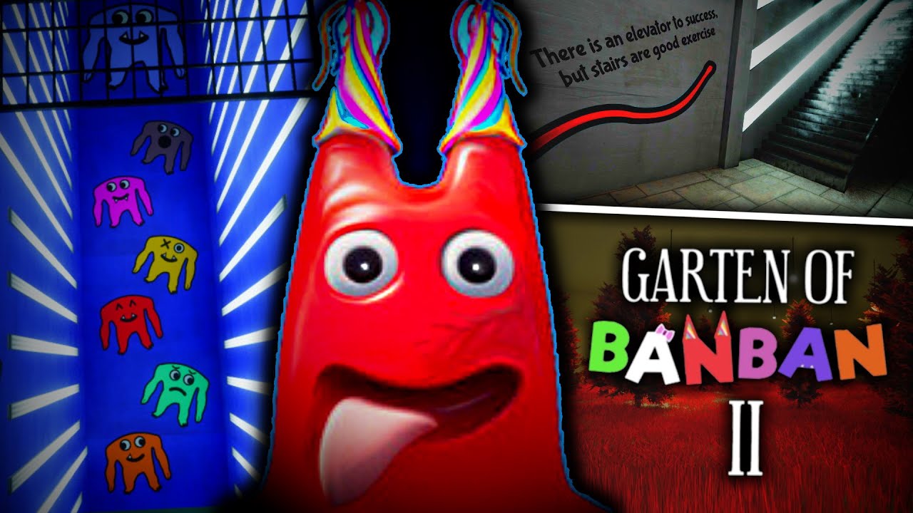 Garten of BanBan 2 - Gameplay, Monsters & All Teasers 