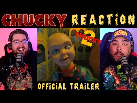 CHUCKY Season 2 Official Trailer REACTION!! | Bald Chucky has ARRIVED!