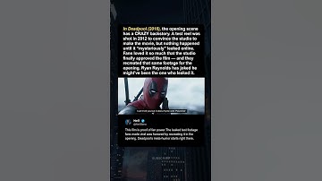 Deadpool’s ICONIC Opening Scene