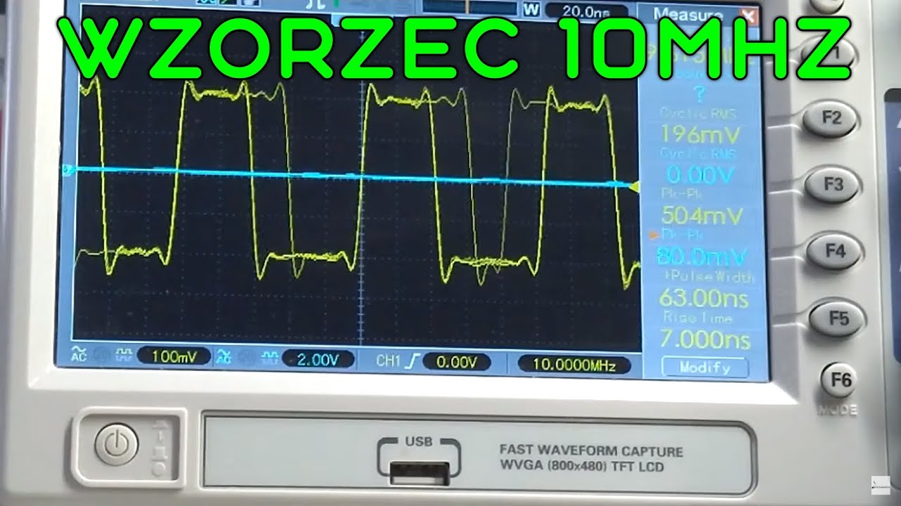 Referencyjne źródło częstotliwości 10MHz GPSDO NEO-7M