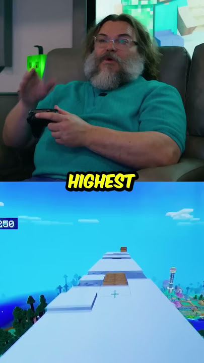 This is what Jack Black’s Minecraft Addiction Looks Like!