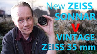 NEW Lens V. VINTAGE Lens! Zeiss Sonnar 35mm f2.8 FE and CZJ Flektogon 35mm f2.4 Reviewed And Tested!