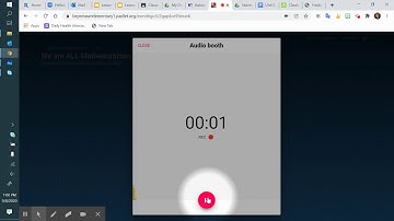 Padlet: Attaching a voice recording